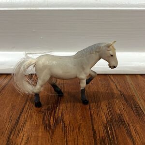 Vintage 1998 Lipizzaner Mini Model Toy Stallion Horse 2.5” Figure